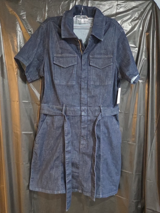 Nine West Dresses & Skirts - Nine West Indigo Denim Midi Shirt Dress with Belt
